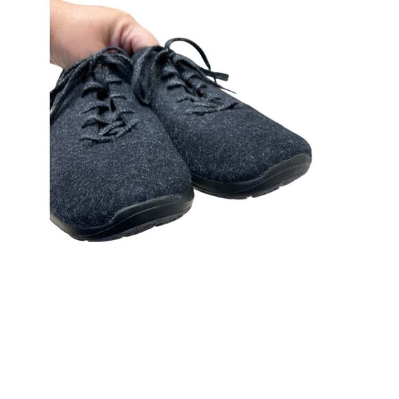 LL Bean Women's Back Cove Black Wool-Blend Lightweight Comfort Sneakers 10M - Picture 3 of 7